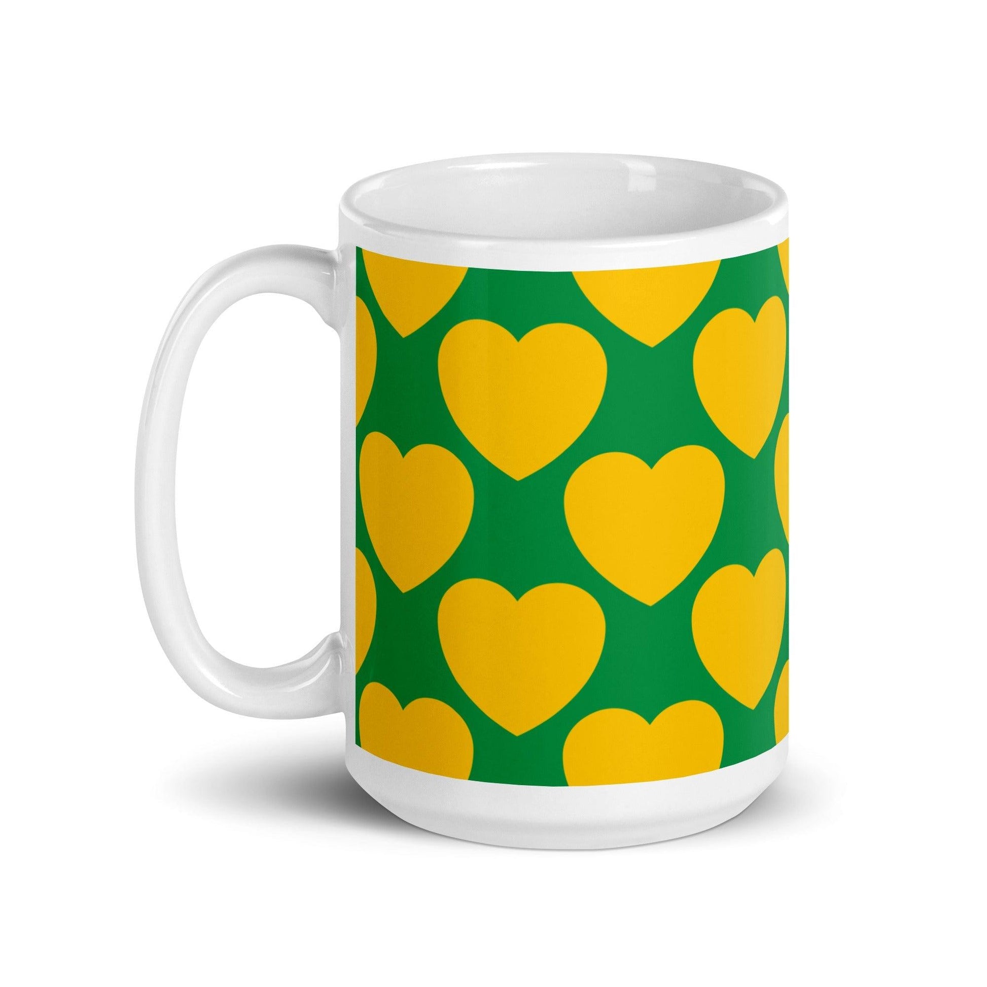 ELLIE LOVE yellow green - Mug | SHALMIAK