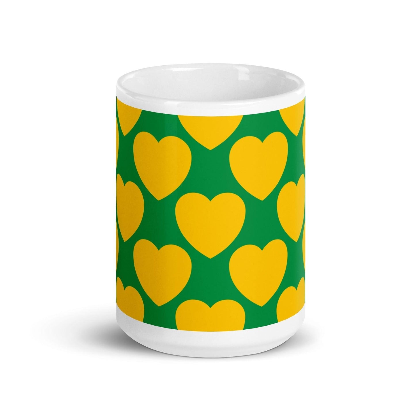 ELLIE LOVE yellow green - Mug | SHALMIAK