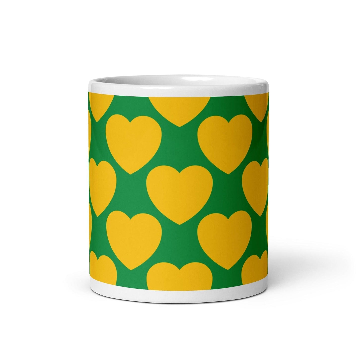 ELLIE LOVE yellow green - Mug | SHALMIAK