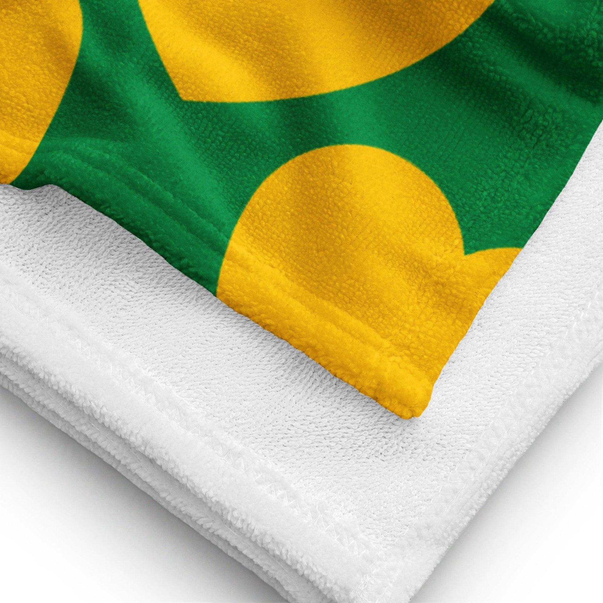 ELLIE LOVE yellow green - Towel