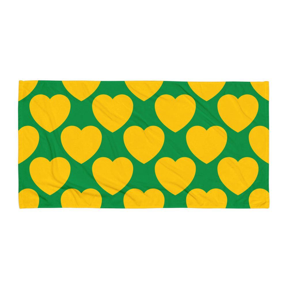ELLIE LOVE yellow green - Towel