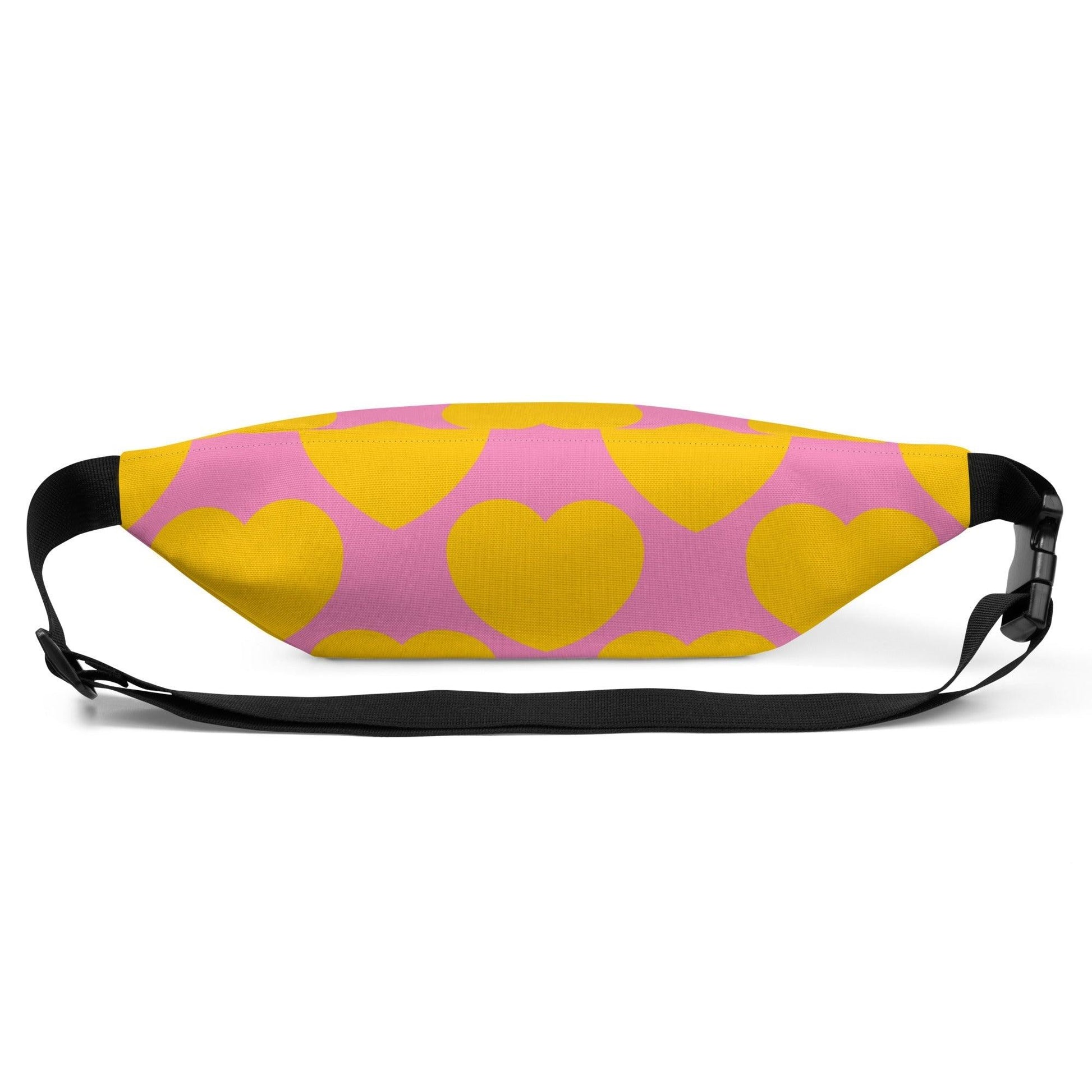 ELLIE LOVE yellow pink - Fanny Pack | SHALMIAK