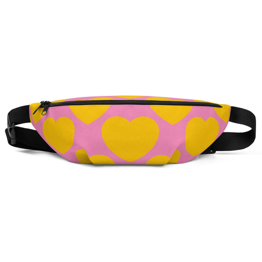 ELLIE LOVE yellow pink - Fanny Pack | SHALMIAK