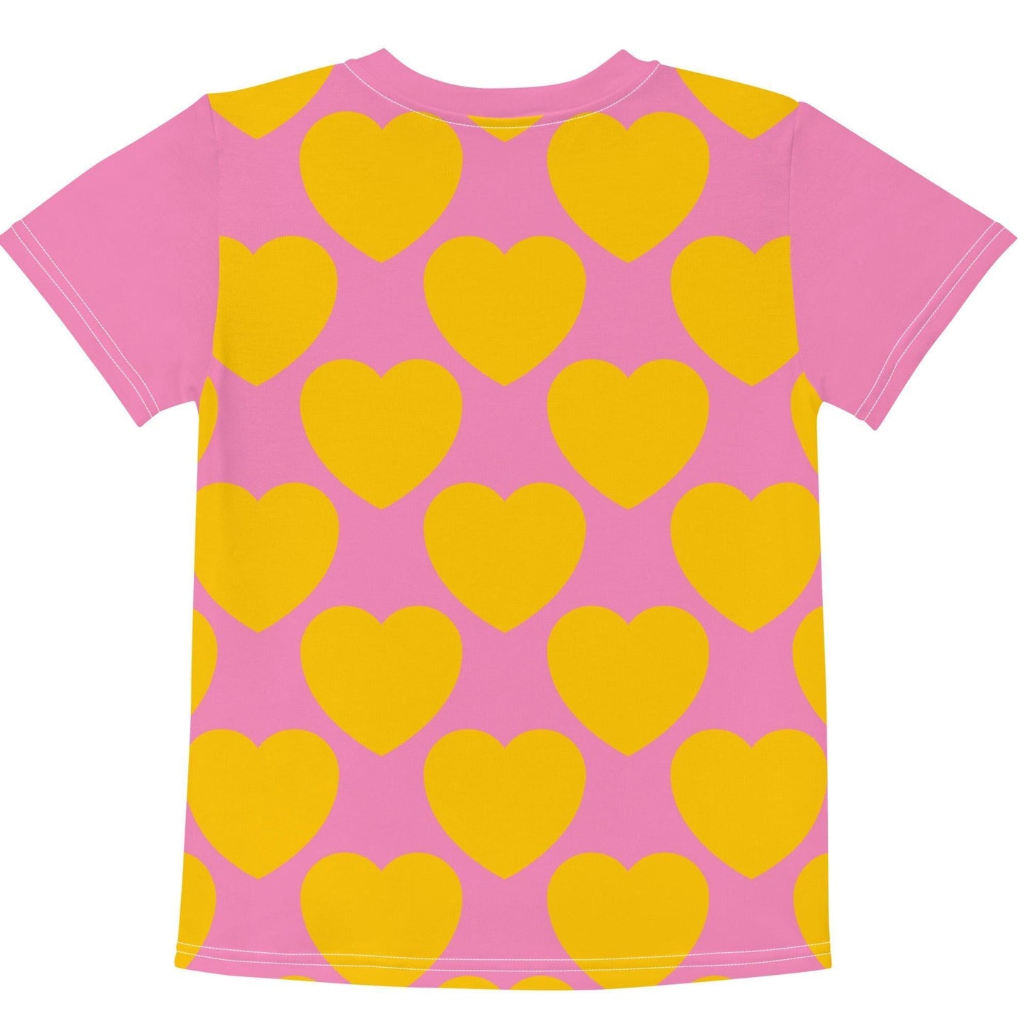 ELLIE LOVE yellow pink - Kids' T-Shirt | SHALMIAK