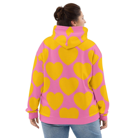 ELLIE LOVE yellow pink - Hoodie
