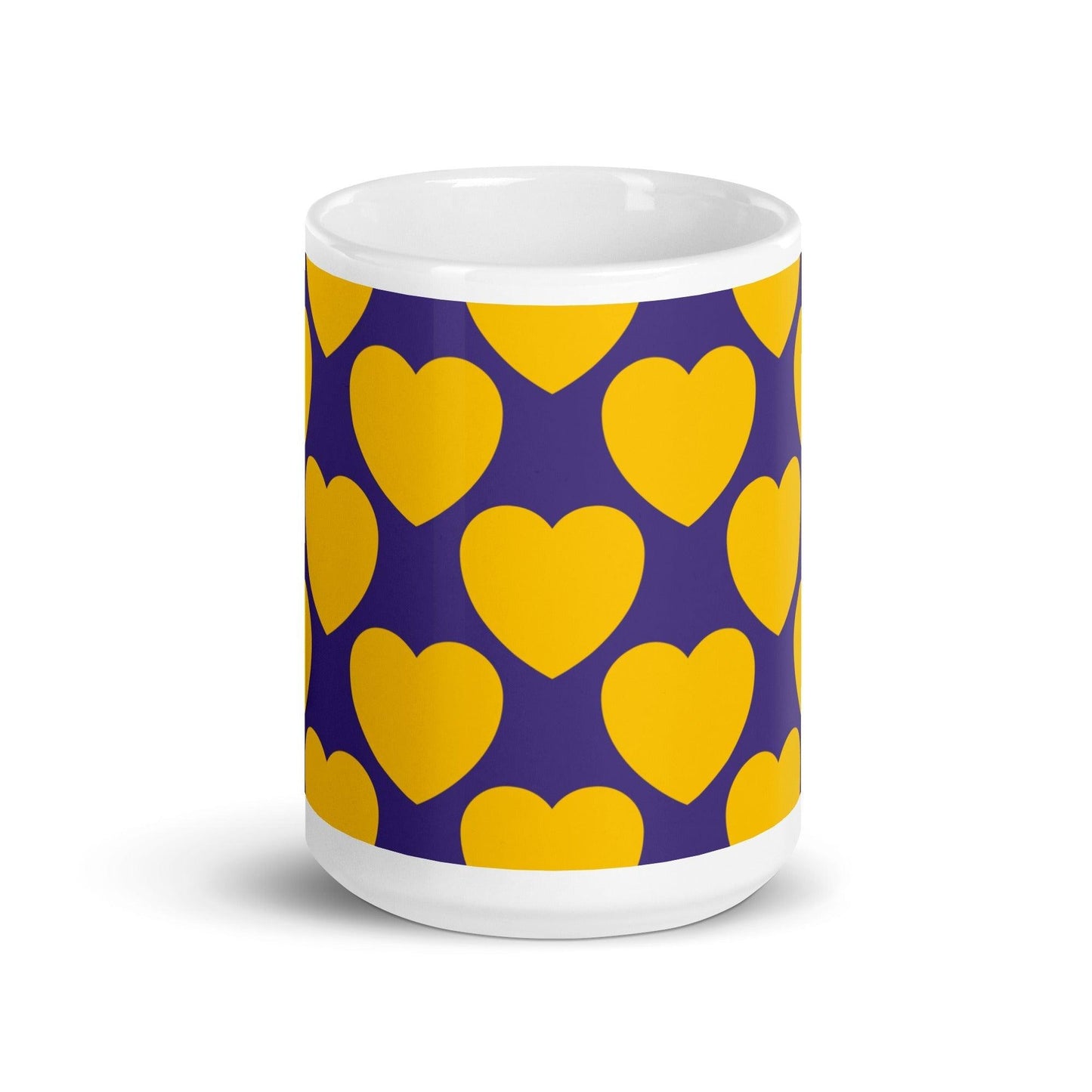 ELLIE LOVE yellow purple - Mug | SHALMIAK