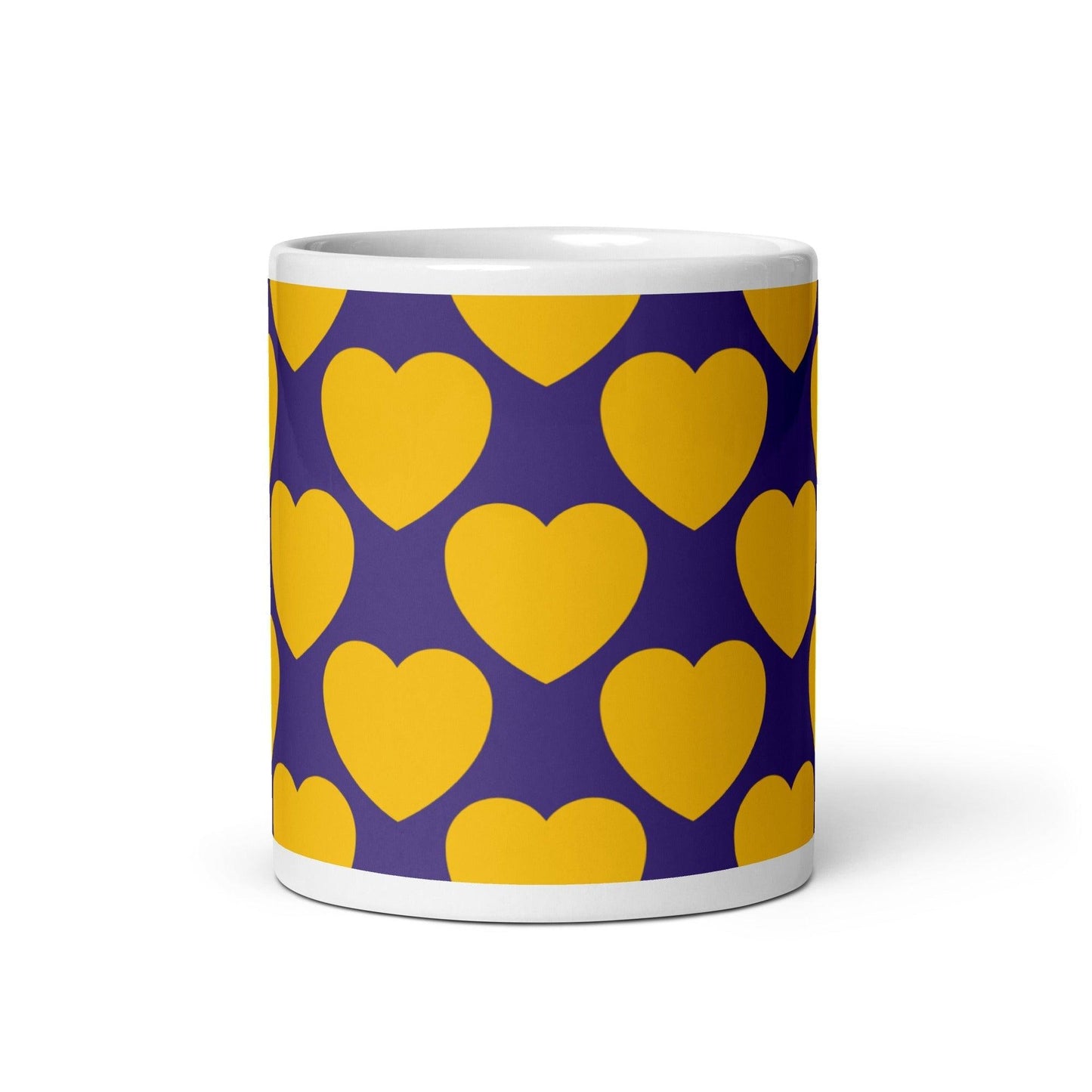 ELLIE LOVE yellow purple - Mug | SHALMIAK