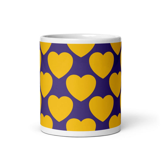 ELLIE LOVE yellow purple - Mug | SHALMIAK