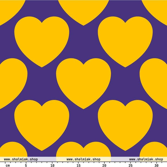 ELLIE LOVE yellow purple | SHALMIAK