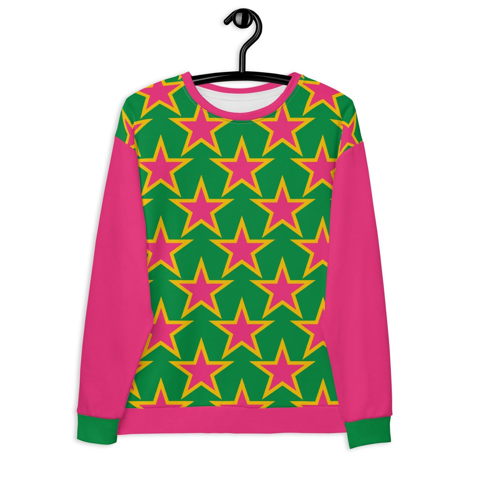 ELLIE STAR green - Sweatshirt | SHALMIAK