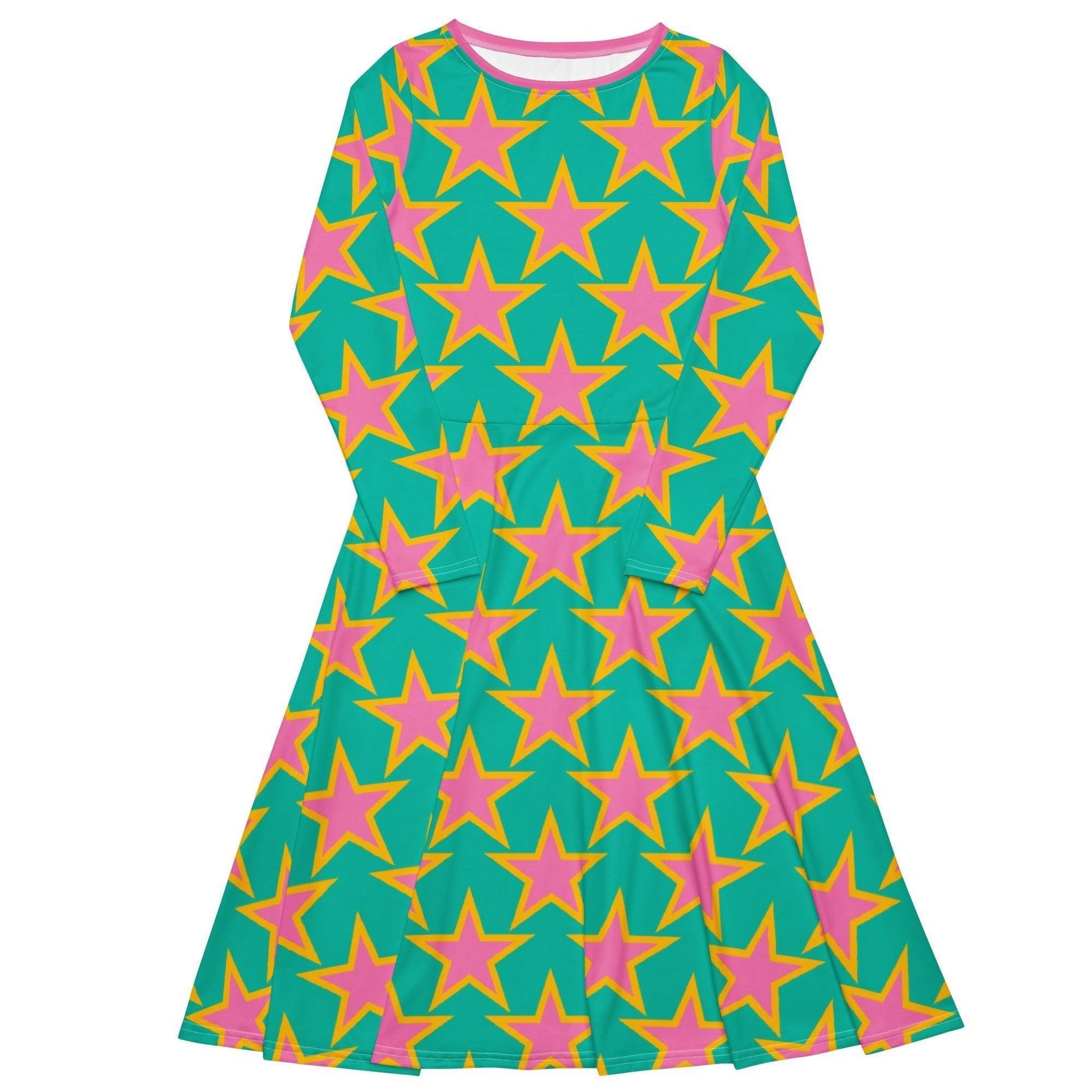 ELLIE STAR mint - Midi Dress With Pockets | SHALMIAK