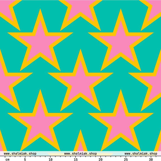 Fabric - ELLIE STAR mint