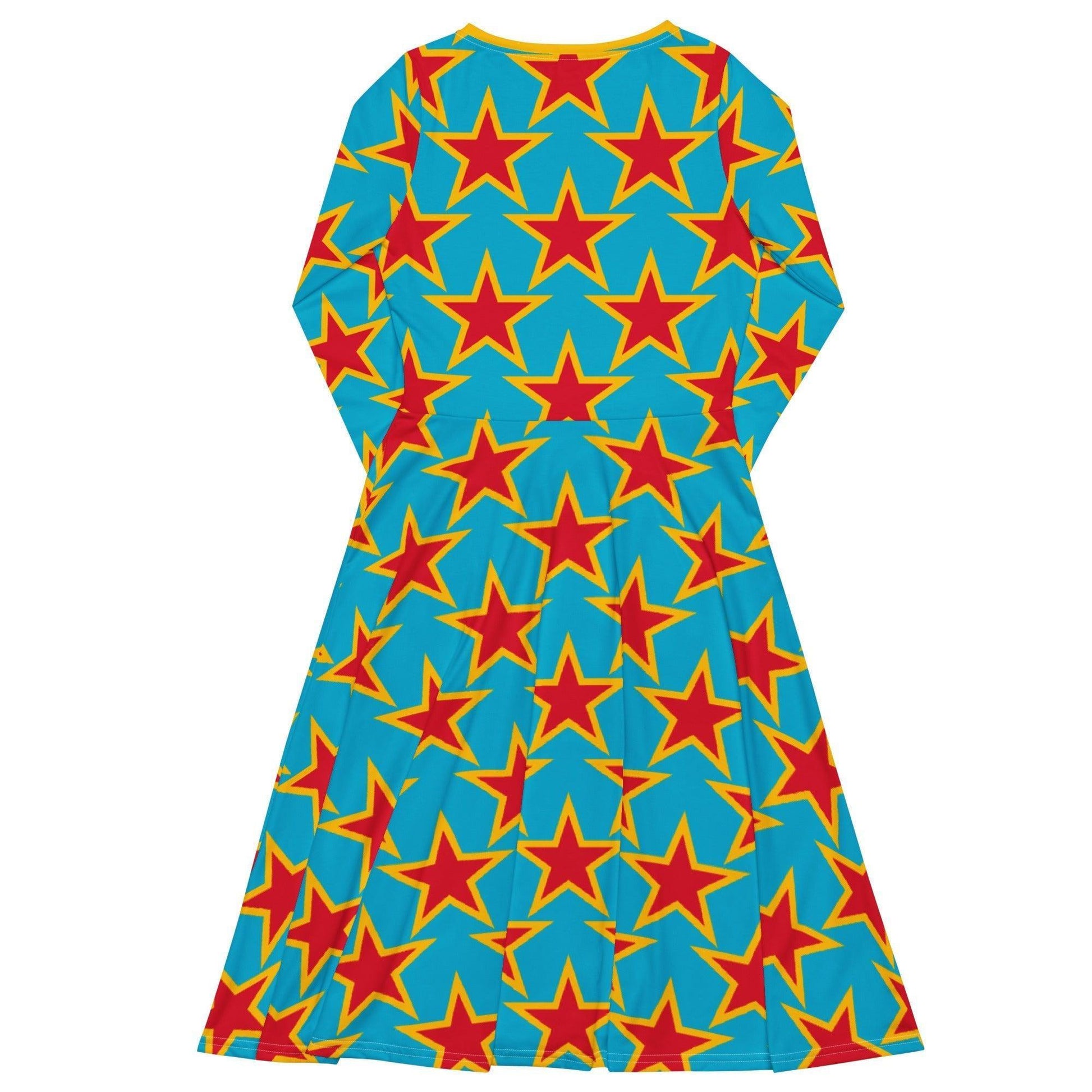 ELLIE STAR turquoise - Midi Dress With Pocketsdress | SHALMIAK