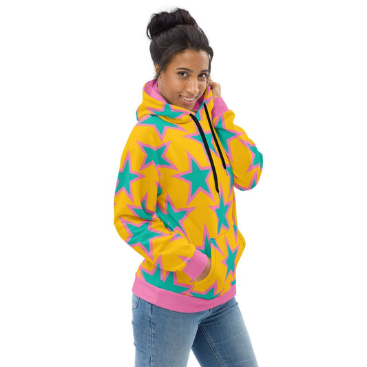 ELLIE STAR yellow - Hoodie | SHALMIAK