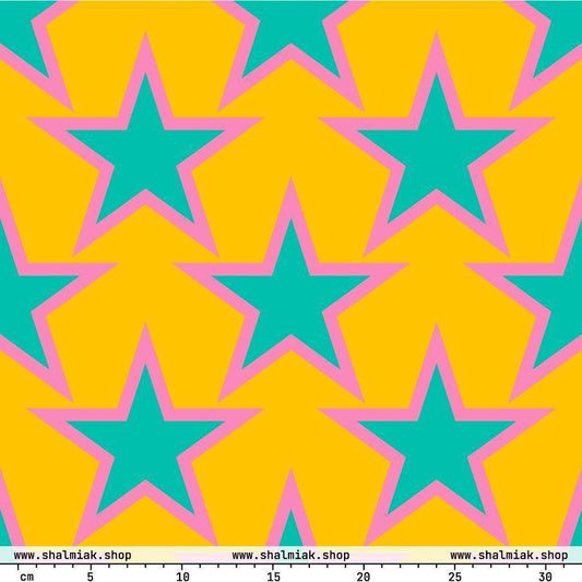 Fabric - ELLIE STAR yellow