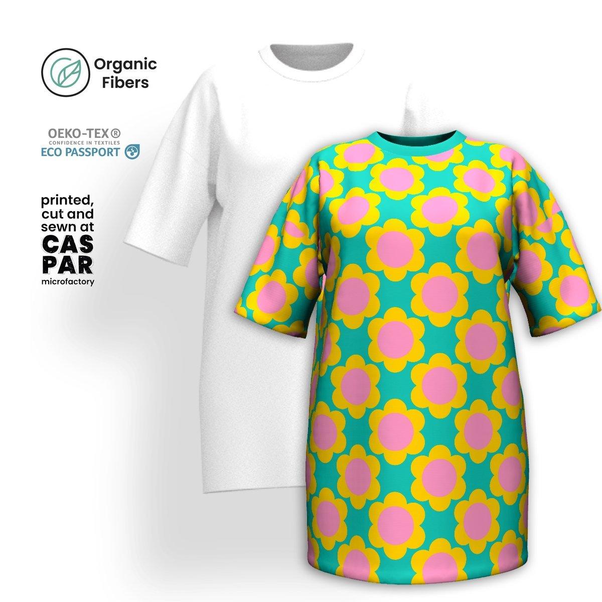 ELLIE - Organic Cotton T-Shirt Dress | SHALMIAK