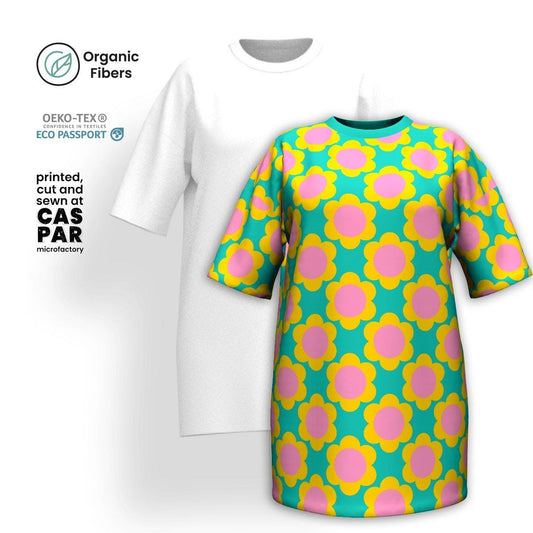 ELLIE - Organic Cotton T-Shirt Dress | SHALMIAK