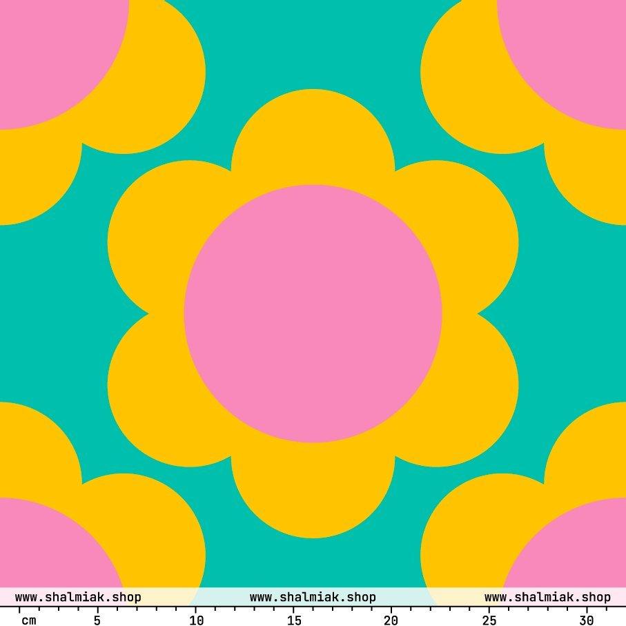 Fabric - ELLIE XL - Classic floral print