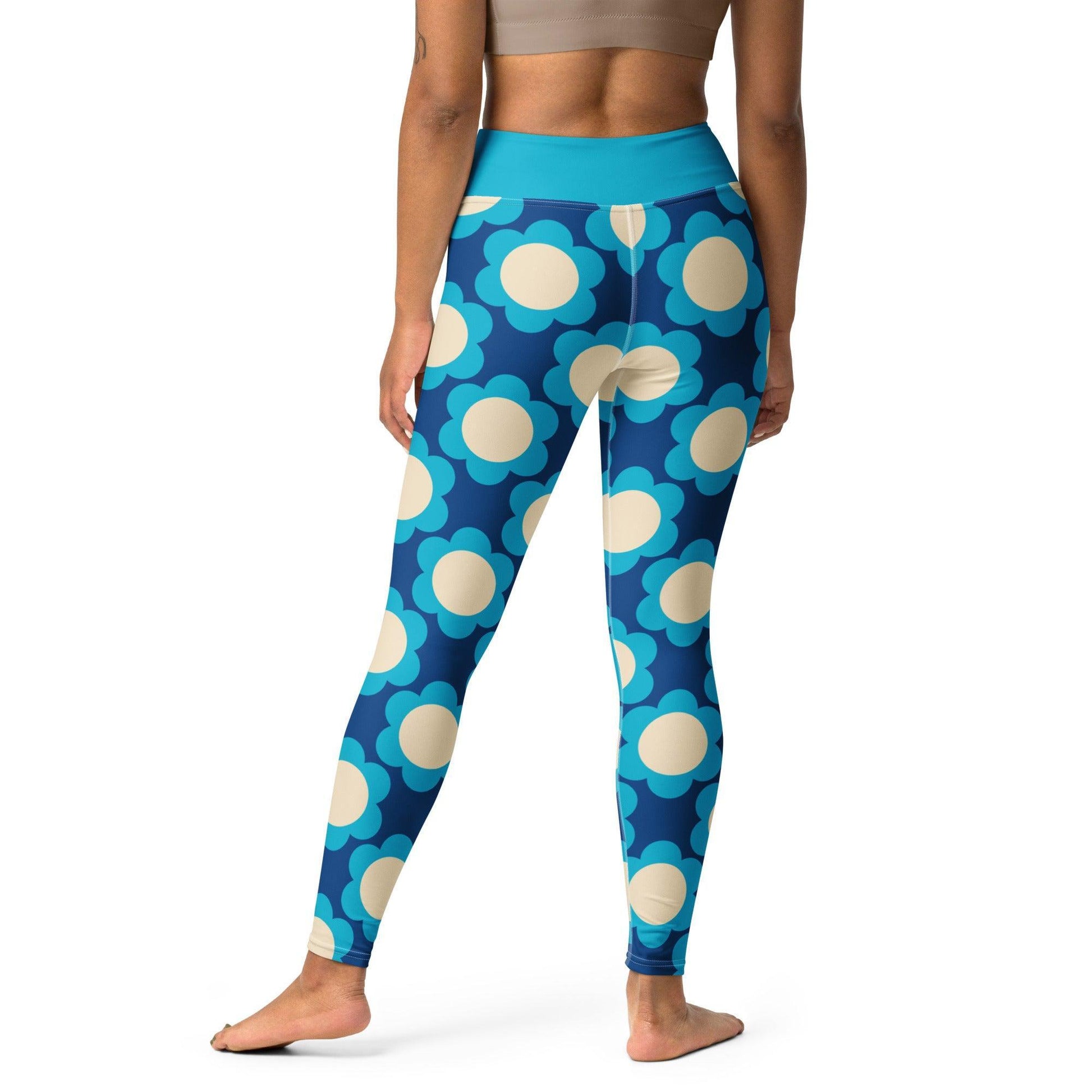 ELLIE blue -2- Yoga Leggings | SHALMIAK