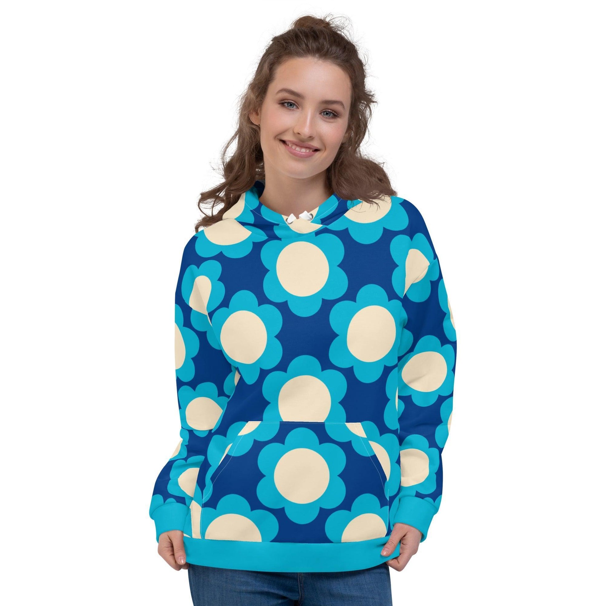 ELLIE blue - Hoodie | SHALMIAK