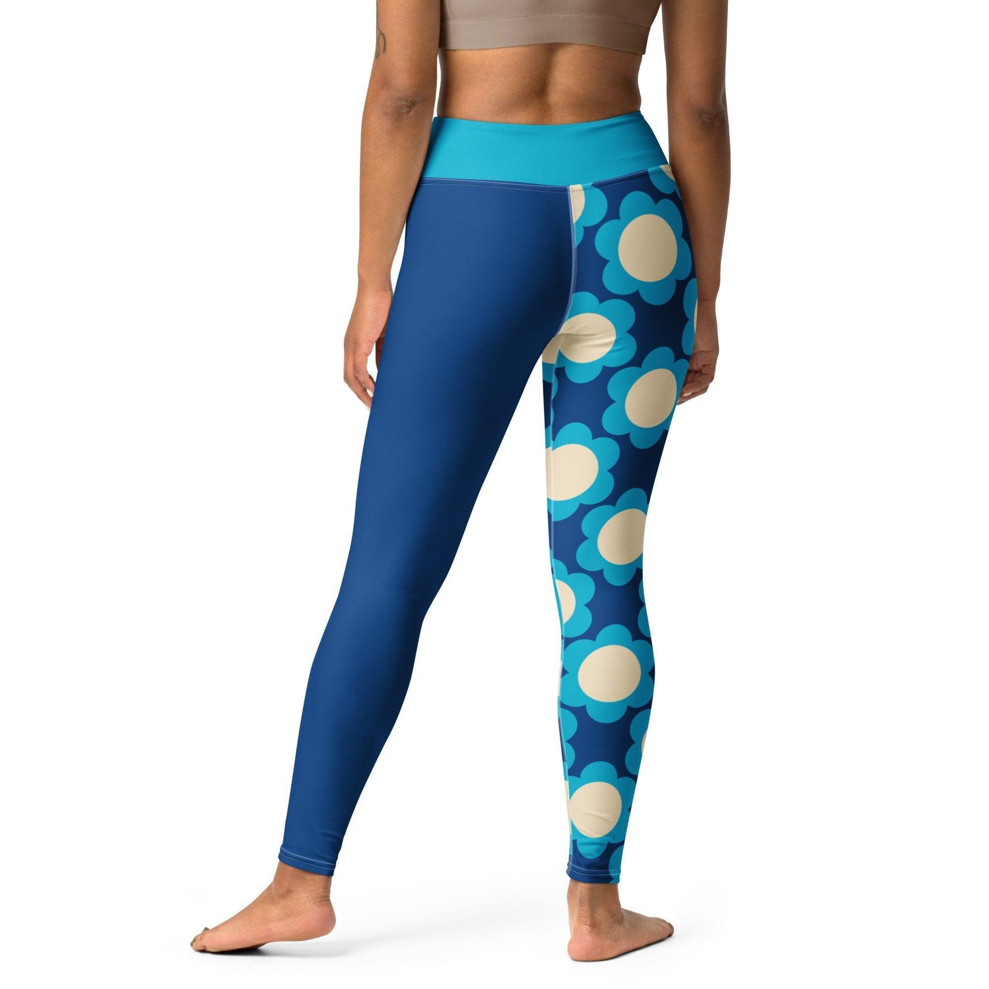 ELLIE blue - Yoga Leggings | SHALMIAK