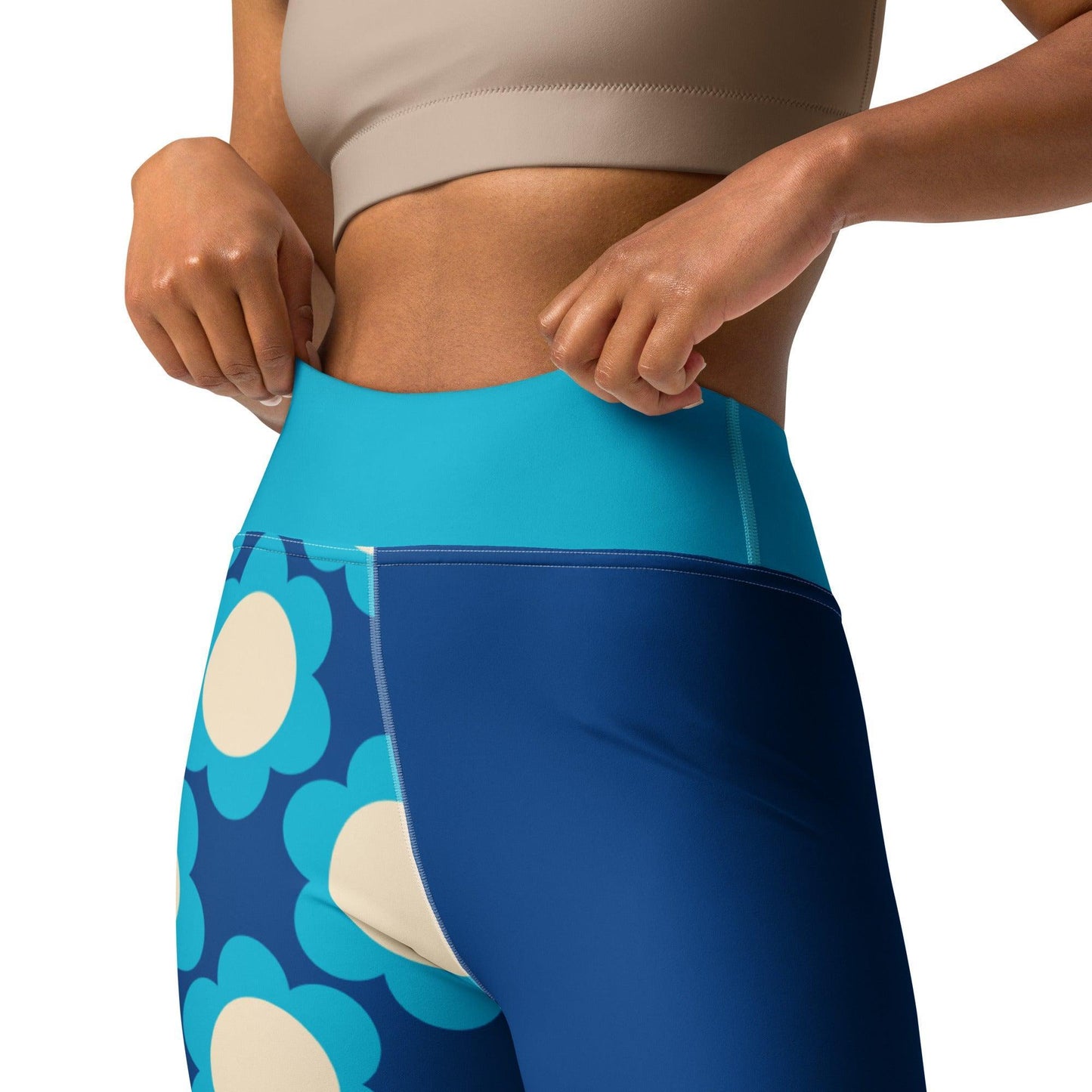 ELLIE blue - Yoga Leggings | SHALMIAK