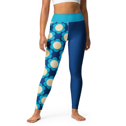 ELLIE blue - Yoga Leggings | SHALMIAK