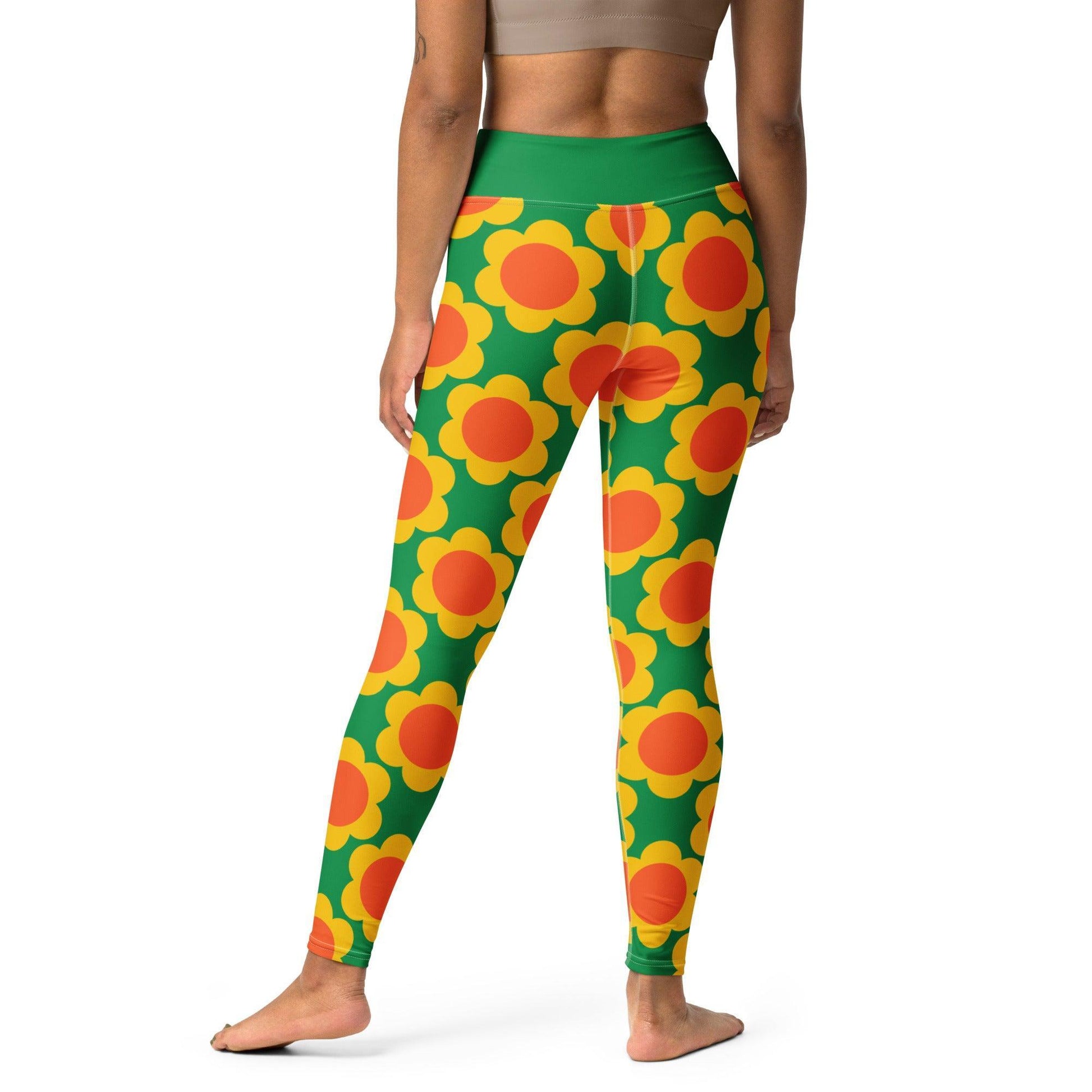 ELLIE green -2- Yoga Leggings | SHALMIAK