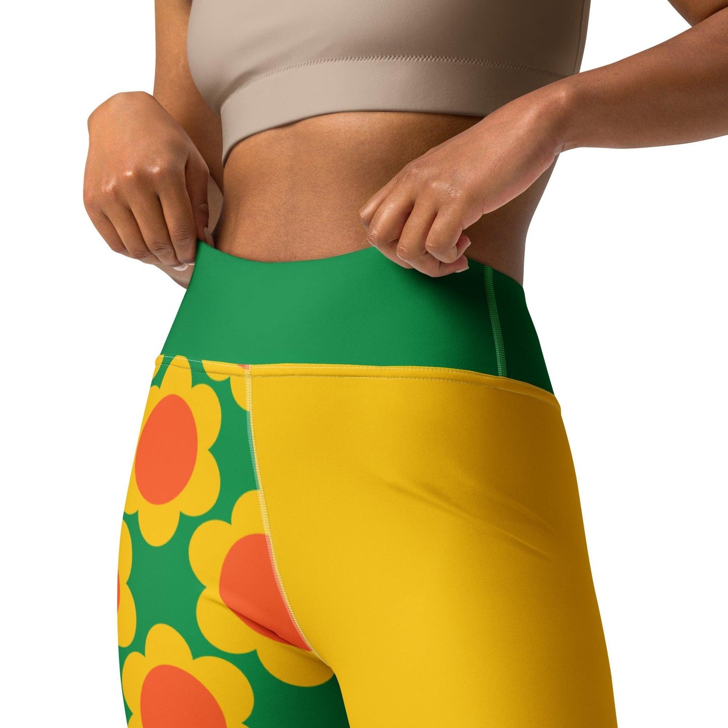 ELLIE green - Yoga Leggings | SHALMIAK