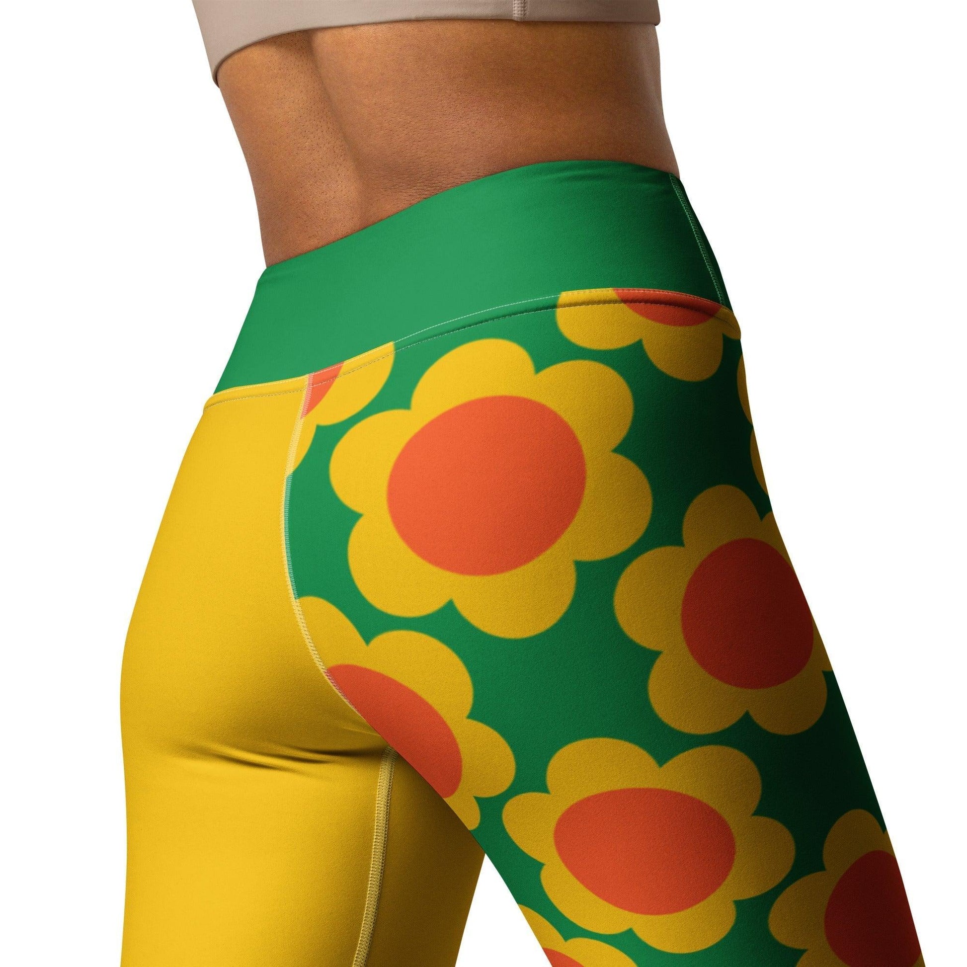 ELLIE green - Yoga Leggings | SHALMIAK