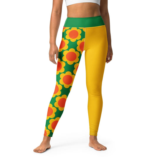 ELLIE green - Yoga Leggings | SHALMIAK