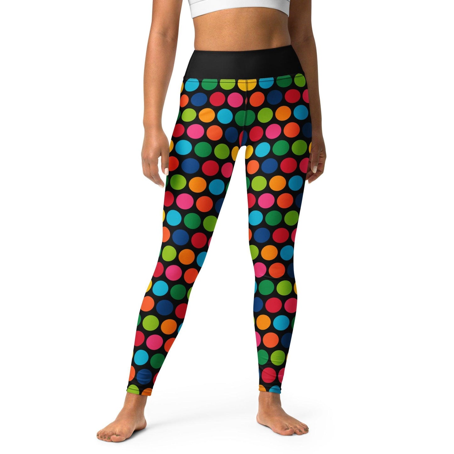 ELLIE rainbow dot - Yoga Leggings | SHALMIAK