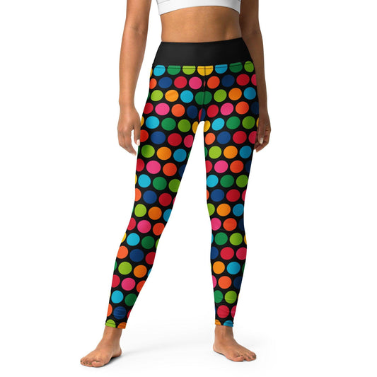 ELLIE rainbow dot - Yoga Leggings | SHALMIAK
