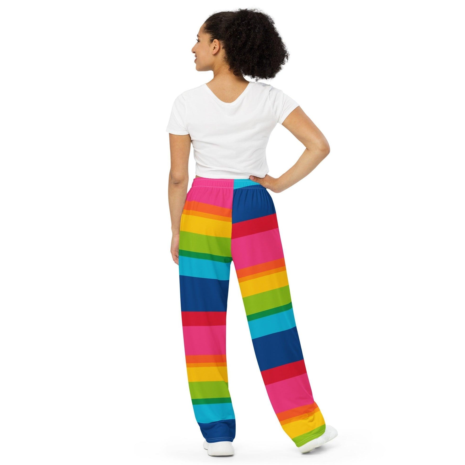 ELLIE rainbow stripe - Pants | SHALMIAK
