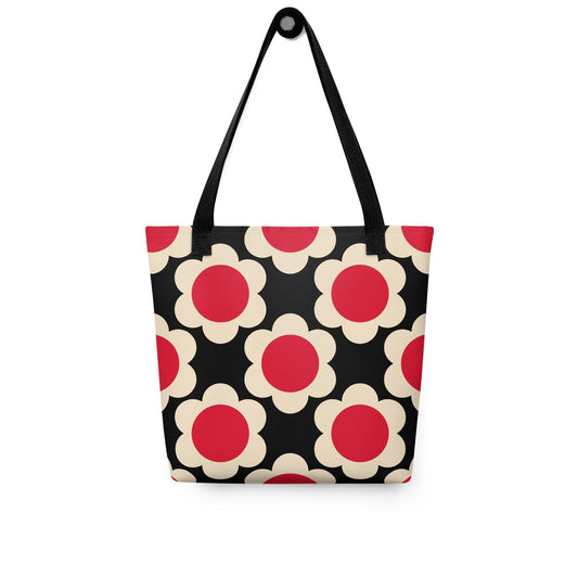 ELLIE red black - Tote Bag | SHALMIAK