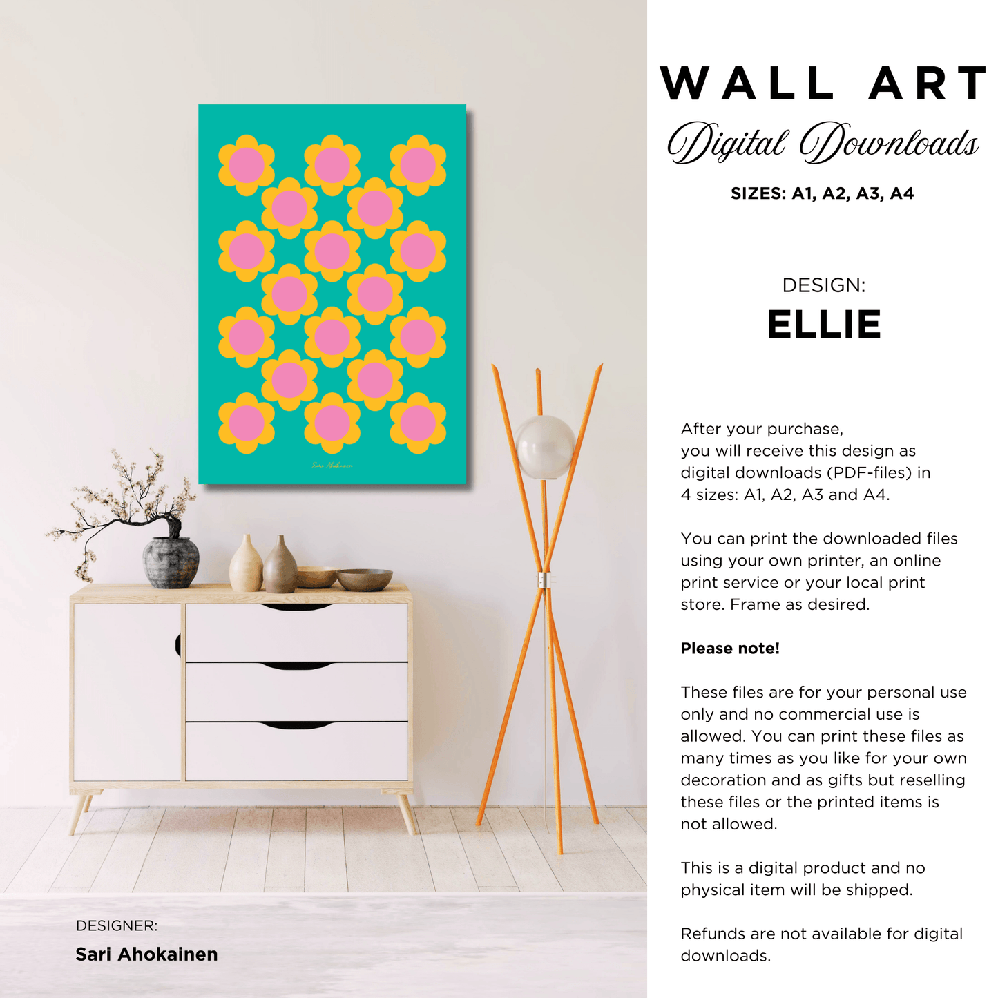 DIGITAL WALL ART - ELLIE | SHALMIAK