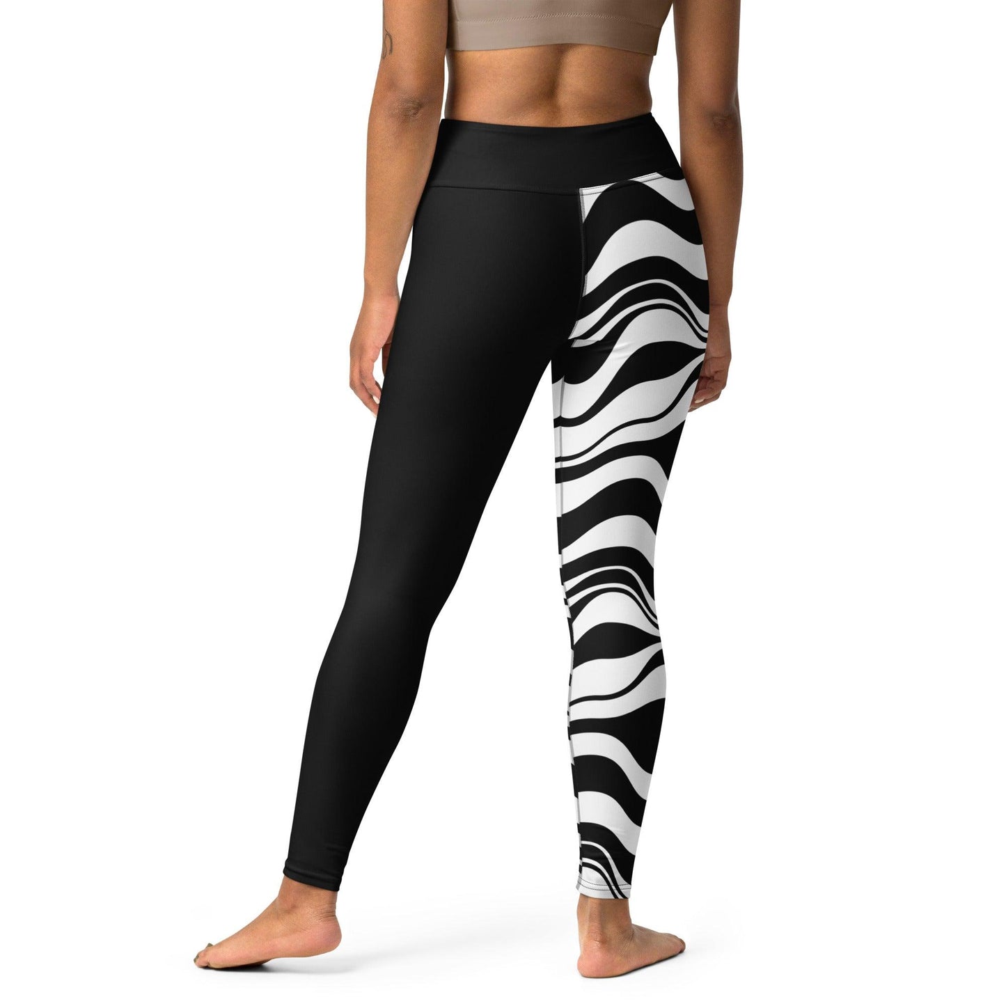ENERGY WAVES black - Yoga Leggings | SHALMIAK