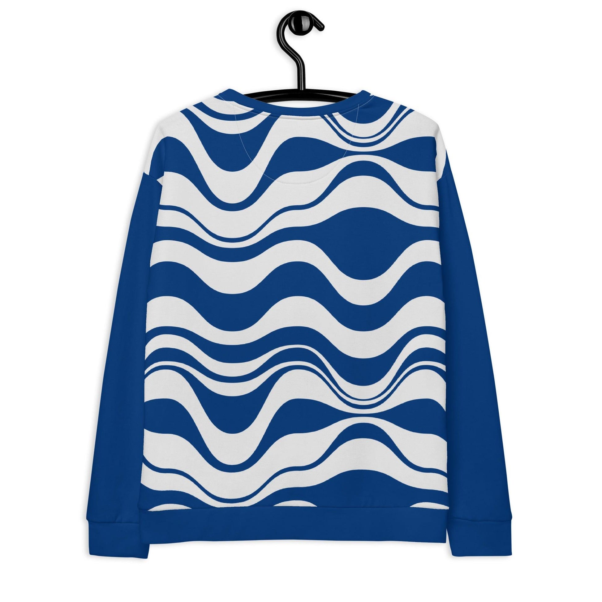 ENERGY WAVES blue - Sweatshirt | SHALMIAK