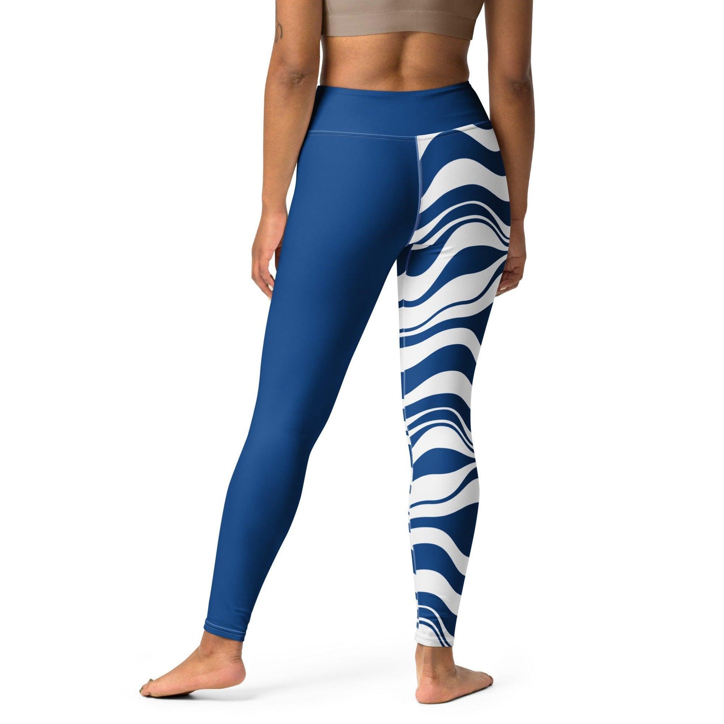 ENERGY WAVES blue - Yoga Leggings | SHALMIAK