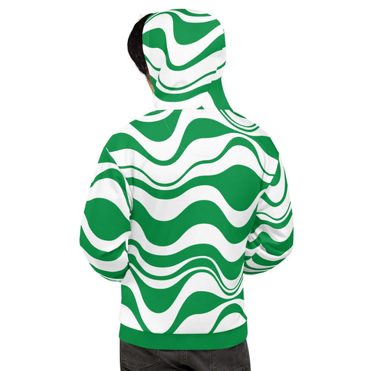 ENERGY WAVES green - Hoodie