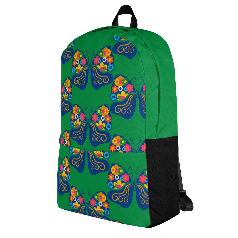 FAB FLOVERYFLY green - Backpack | SHALMIAK