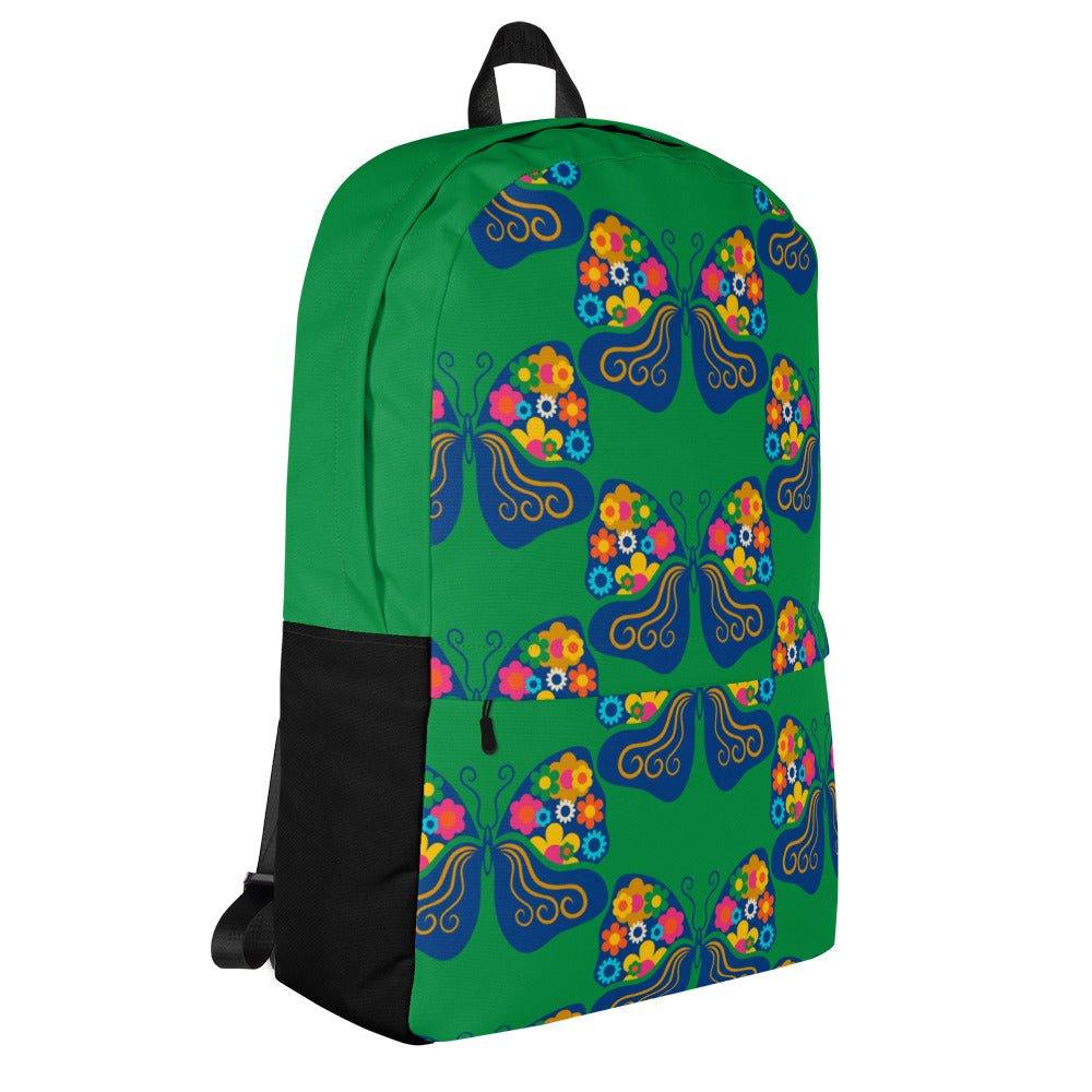 FAB FLOVERYFLY green - Backpack | SHALMIAK