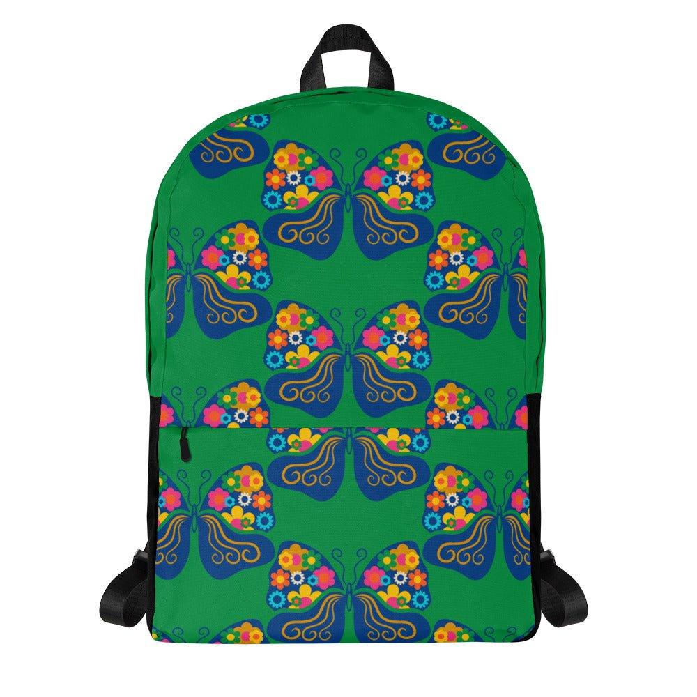 FAB FLOVERYFLY green - Backpack | SHALMIAK