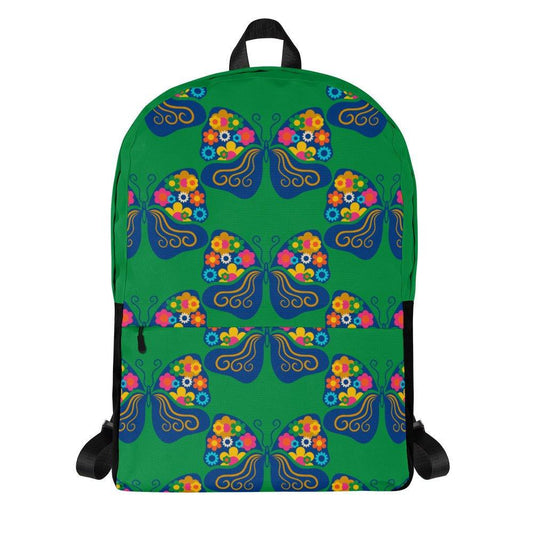FAB FLOVERYFLY green - Backpack | SHALMIAK