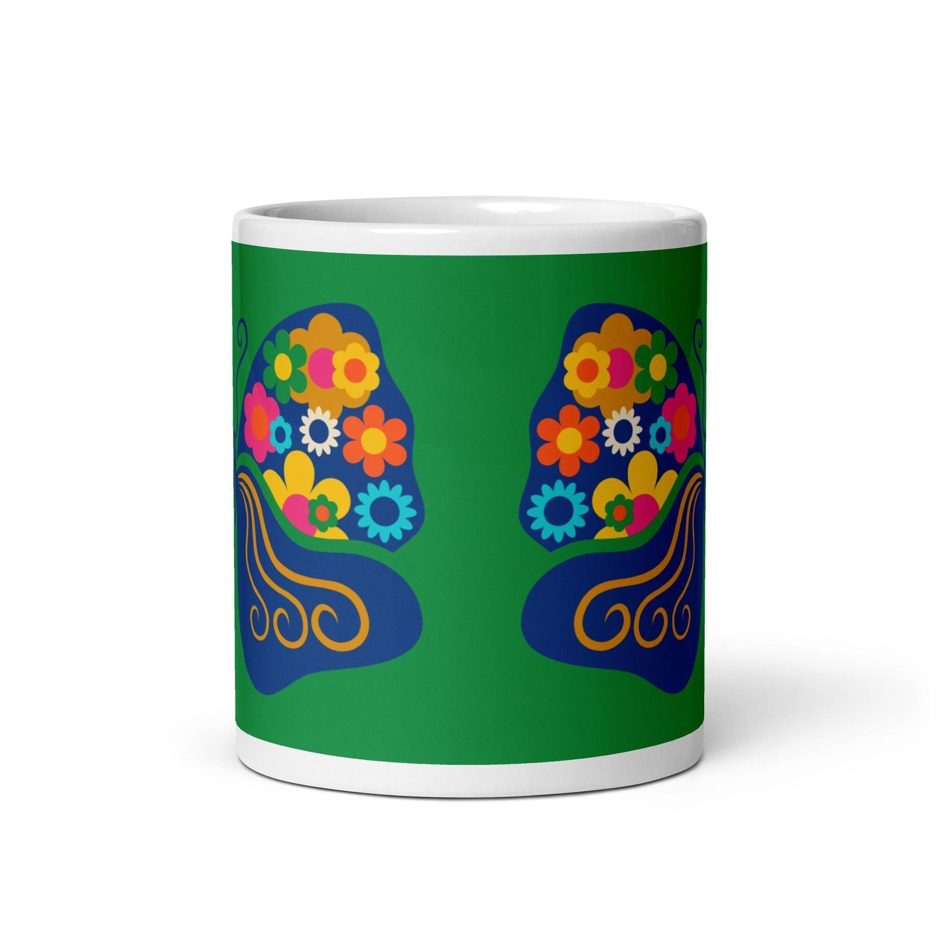 FAB FLOVERYFLY green - Mug | SHALMIAK