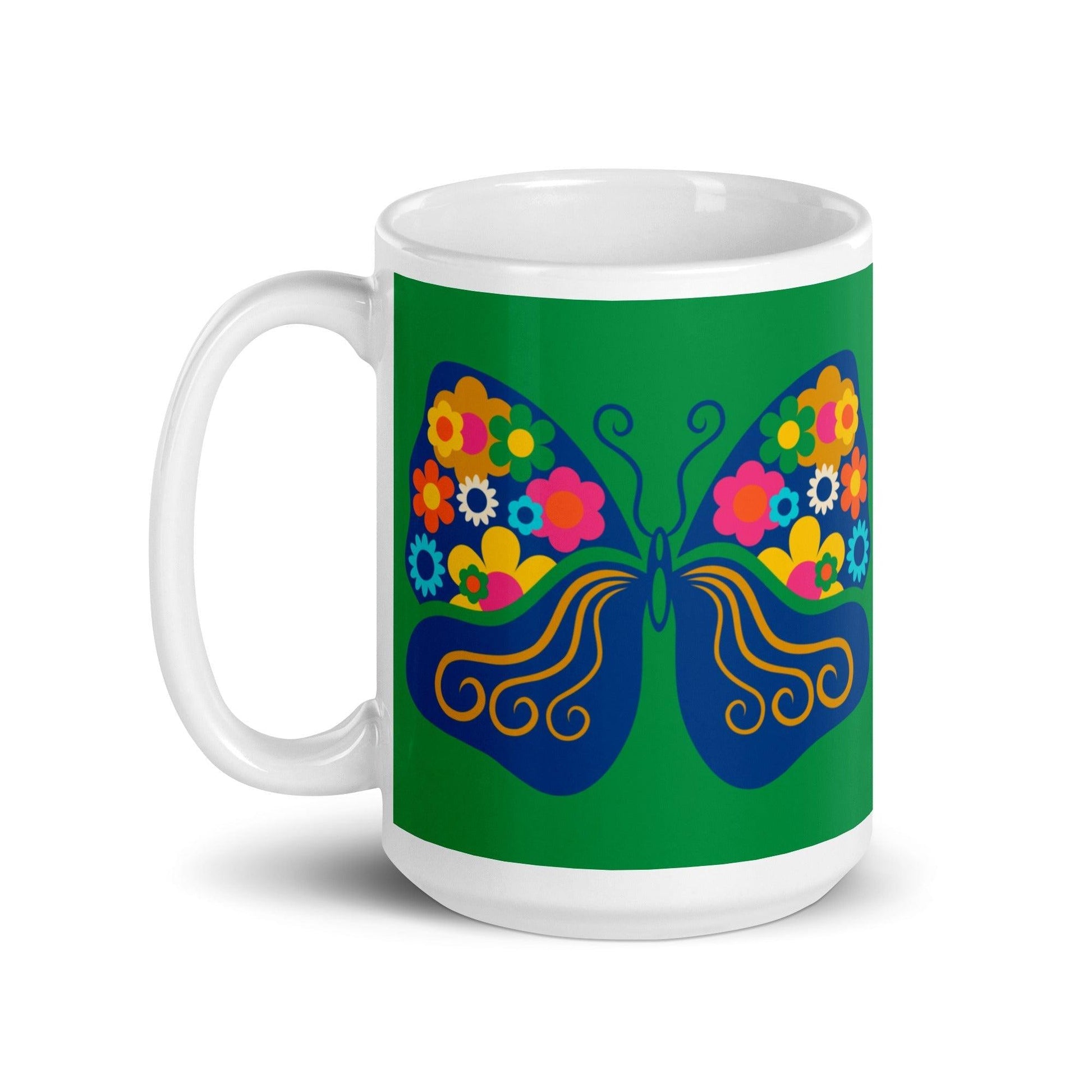 FAB FLOVERYFLY green - Mug | SHALMIAK