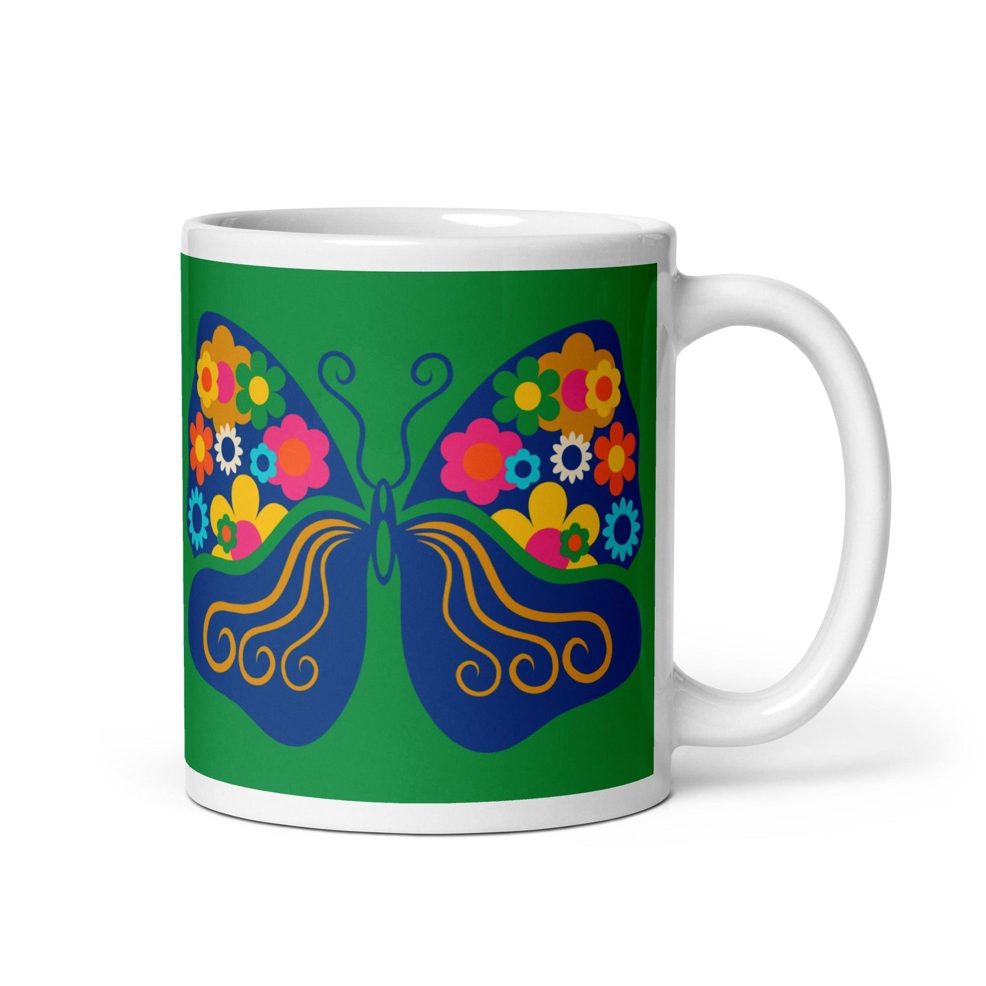 FAB FLOVERYFLY green - Mug | SHALMIAK