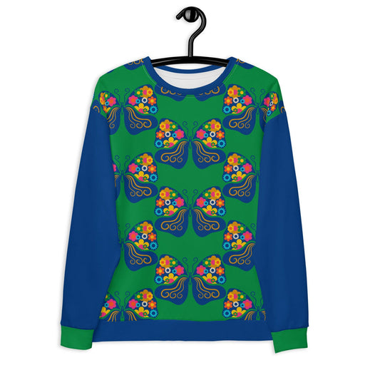 FAB FLOVERYFLY green - Sweatshirt | SHALMIAK