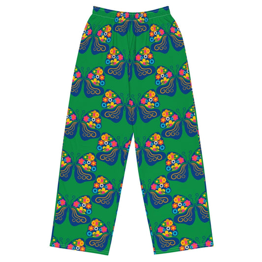 FAB FLOVERYFLY green - Pants | SHALMIAK