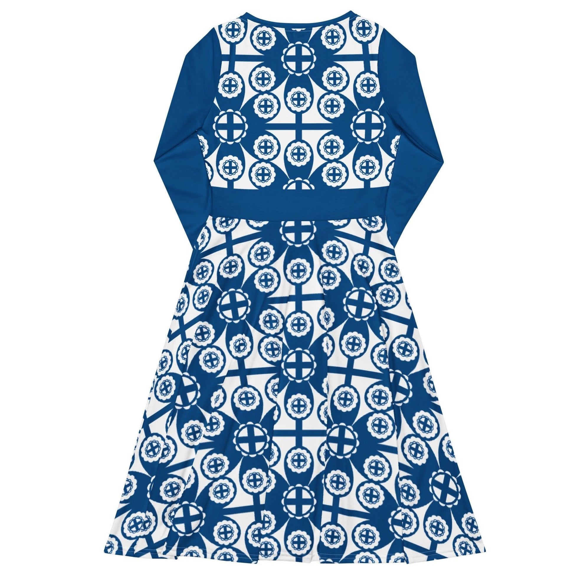 FINTASTIC - Midi Dress With Pockets | SHALMIAK